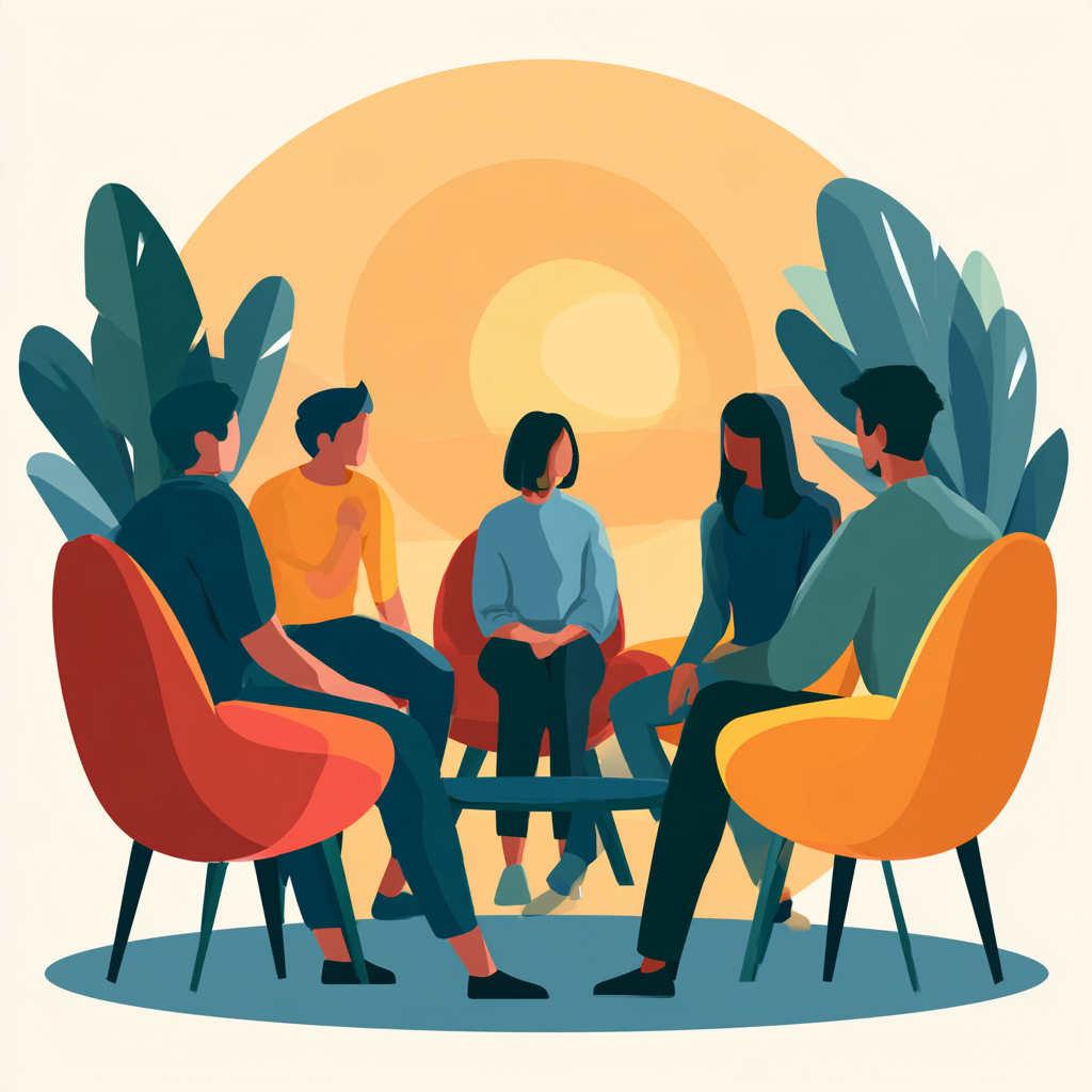 Is an Intensive Outpatient Program in Orange County, CA worth it? Group therapy represents IOP care available at 12 South Recovery.